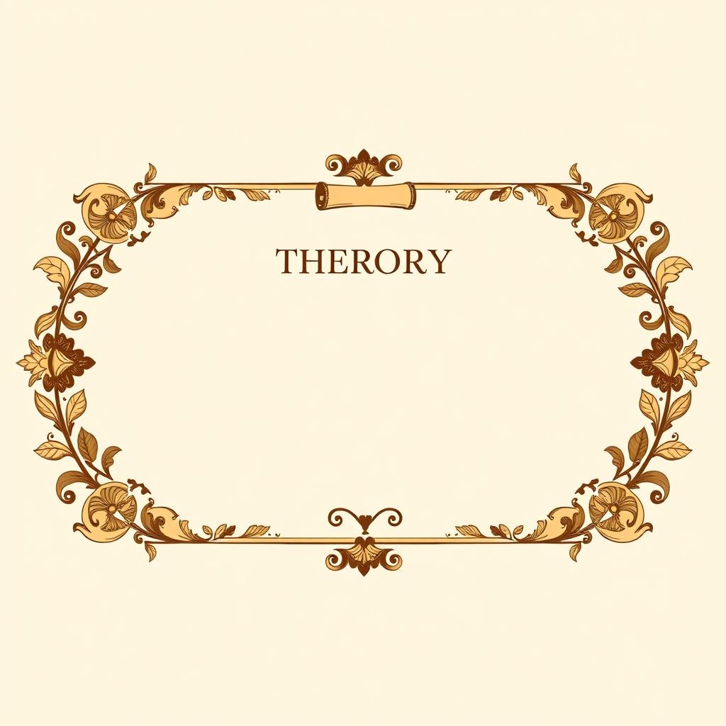 Ornate Border Design for History Projects | Idyllic Ideas