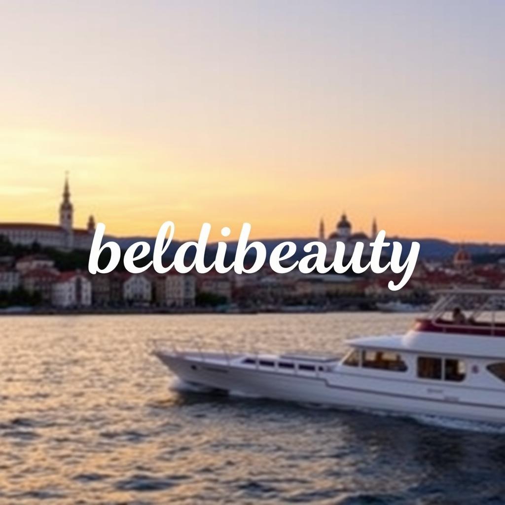 A picturesque view of Bratislava, featuring its iconic architecture and vibrant cityscape in the background