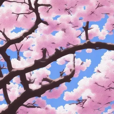 The anime series portrayed the anthesis of cherry blossoms, capturing the ephemeral beauty of their blooming in each frame.