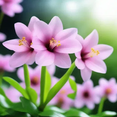 In the futuristic world of science fiction, scientists discovered a way to accelerate anthesis, resulting in instant blooming of flowers.