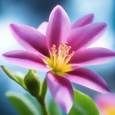 In the futuristic world of science fiction, scientists discovered a way to accelerate anthesis, resulting in instant blooming of flowers.