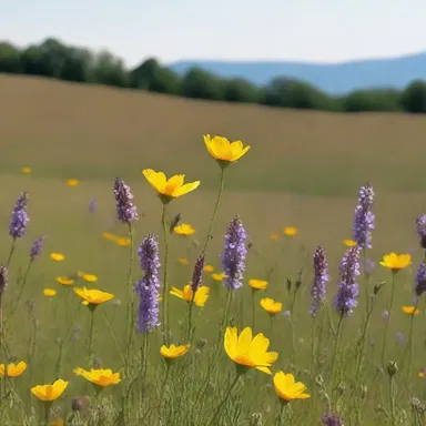 The poet skillfully described the anthesis of wildflowers, evoking the image of nature's beauty awakening with each passing season.