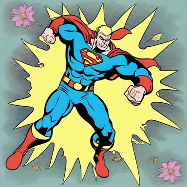 In the comic book adventure, the superhero's powers were connected to the anthesis of a mystical flower, granting them incredible abilities.