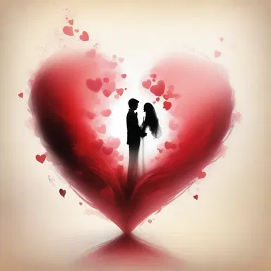 The romantic novel depicted the anthesis of a love story, as two hearts finally bloomed and found solace in each other's embrace.