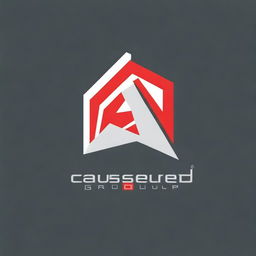 Another creative interpretation of the 'Assured Group' logo, showcasing a novel approach to abstract design