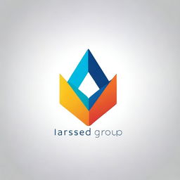 Another creative interpretation of the 'Assured Group' logo, showcasing a novel approach to abstract design