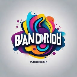 Design a modern and creative logo for a page called Bandoraibu Posting, incorporating vibrant colors and a stylized representation of music and live performance.