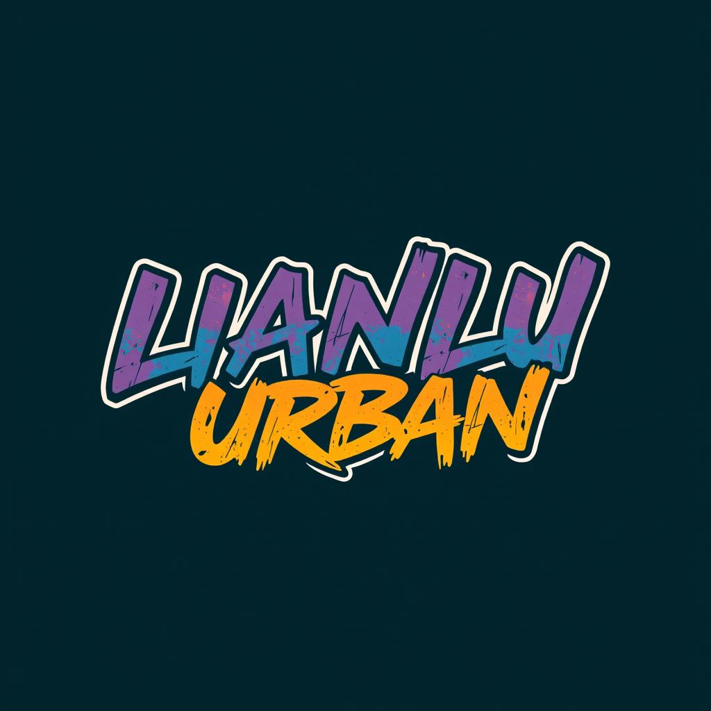 A logo design featuring the text 'LIANLU URBAN' integrated with an existing logo