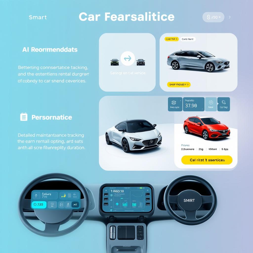 Revolutionary Car Rental Interface: AI-Powered & User-Friendly