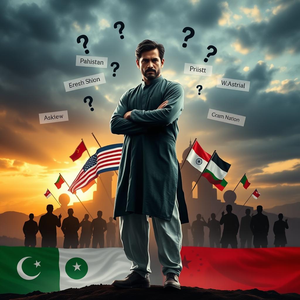 A powerful and emotive scene depicting a determined individual standing confidently with a resolute expression, symbolizing resistance and conviction