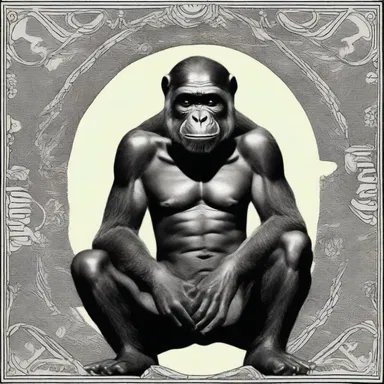 In certain religious beliefs, anthropoid apes are considered sacred creatures, embodying divine qualities and serving as messengers of the gods.