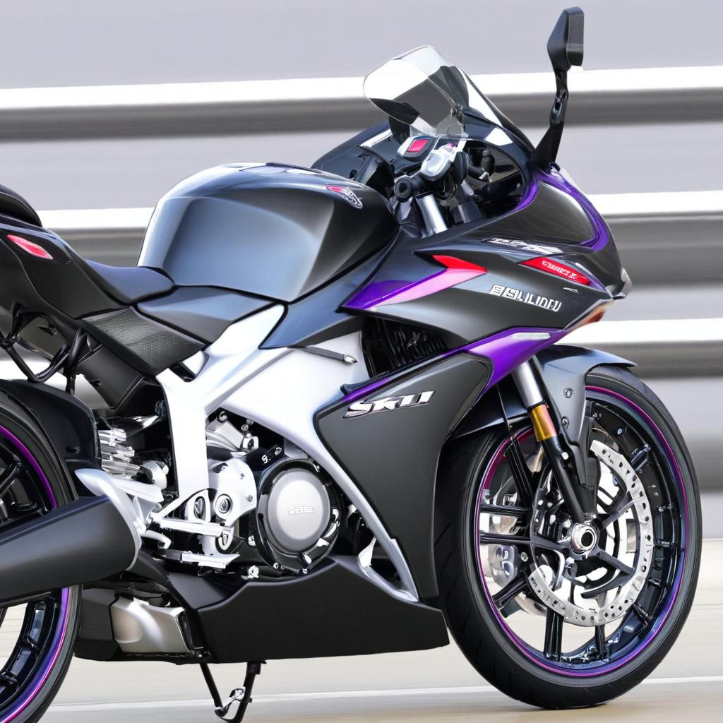 Can you make it in black and violet color