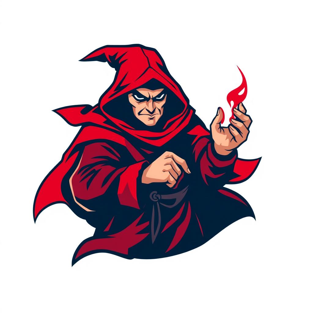 A striking logo featuring a medieval thief character clad in a flowing robe, embodying a sense of mystery and stealth