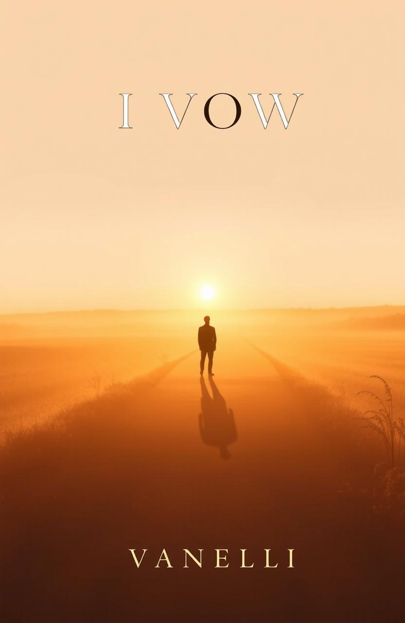 A serene book cover that visually reflects quiet strength and inner resolve