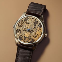 A classic, high-end wristwatch infused with intricate details of Indonesian culture.