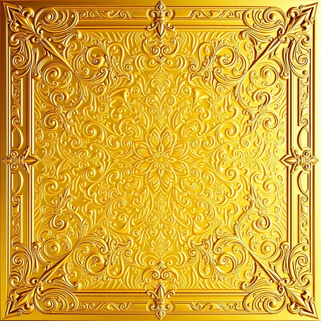 A breathtaking book cover design featuring a luxurious, embossed golden background that radiates elegance and sophistication