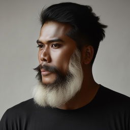 A handsome Indonesian man with a stylish beard.