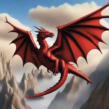 In the mystical land of Eldoria, dragons soared through the sky with their powerful anti-torque rotors on their tails.
