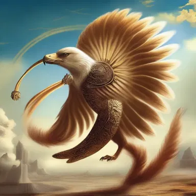 According to ancient legends, the god of wind had an enchanted anti-torque rotor attached to his divine tail.