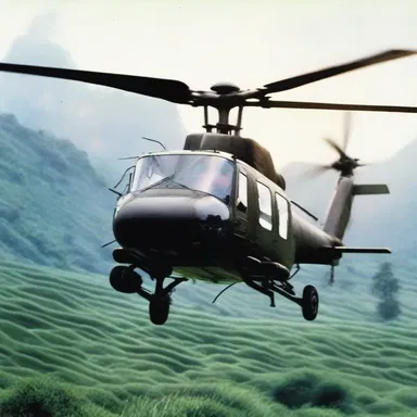 During the Vietnam War, helicopters relied on their anti-torque rotors to navigate treacherous jungle terrains.