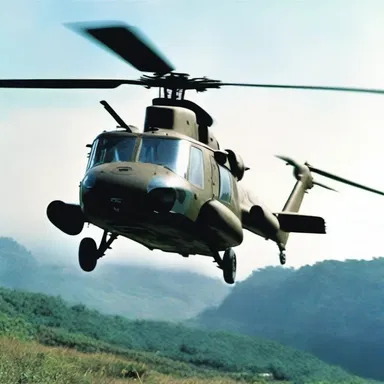 During the Vietnam War, helicopters relied on their anti-torque rotors to navigate treacherous jungle terrains.