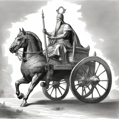 In the sacred scriptures, the celestial chariots of gods were described to have magnificent anti-torque rotors, signifying their divine power.