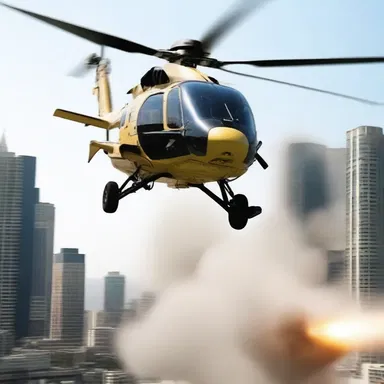 The action-packed blockbuster showcased a thrilling helicopter chase scene, where the protagonist skillfully controlled the anti-torque rotor to elude capture.
