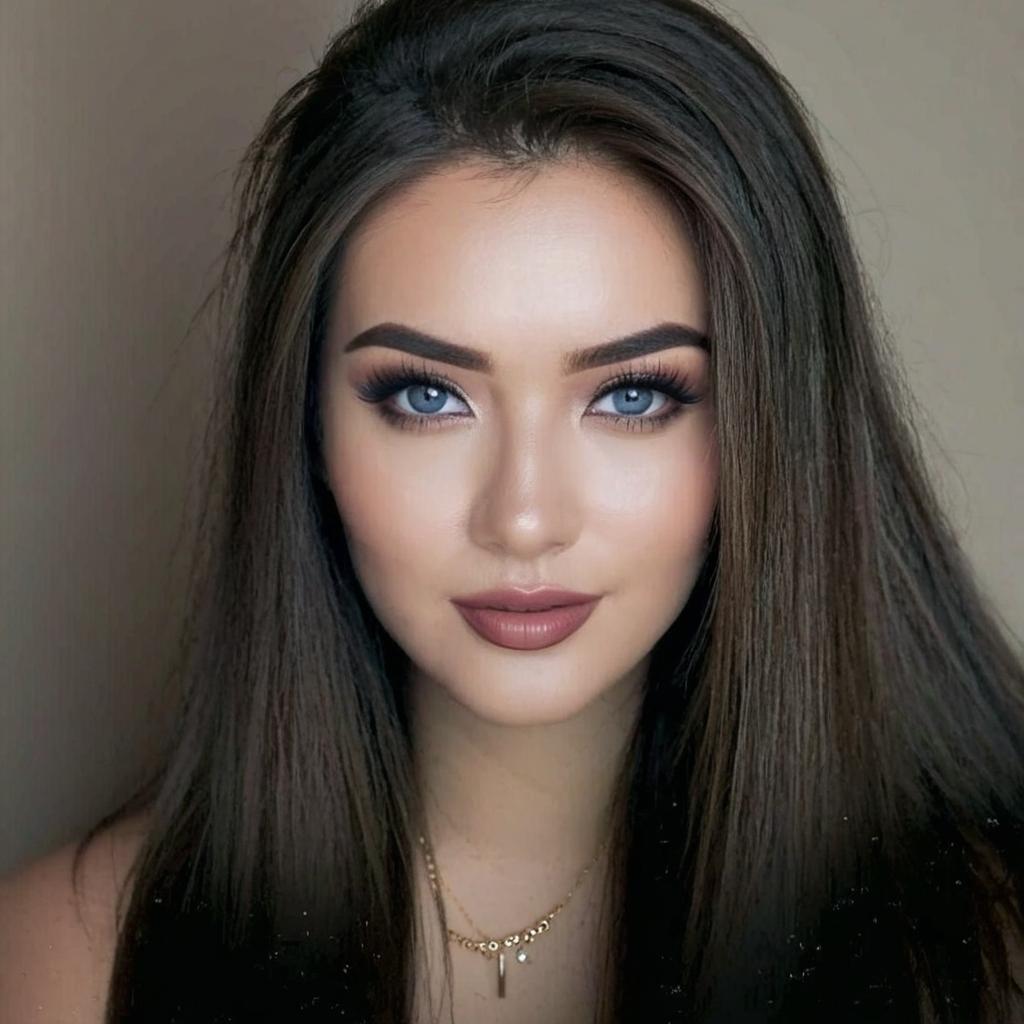 Stunning Portrait of a Young Woman | Idyllic AI Art