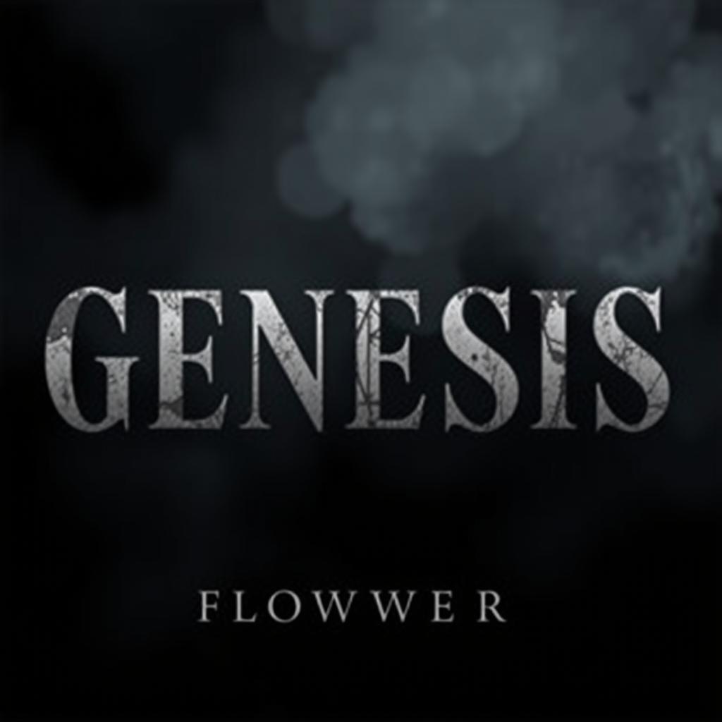 An album cover for an uptempo sound featuring the title "GENESIS" in uppercase letters that stand out and are highlighted prominently