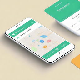 Create an image of a user-friendly and intuitive app interface titled 'NeighborLink'. The design should emphasize features promoting connectivity and community engagement.