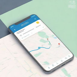 Modify the 'NeighborLink' app design to showcase the interface and its features in English, ensuring clarity and legibility.