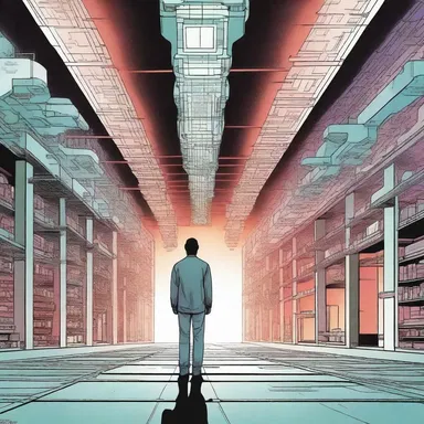 In the science fiction story, the protagonist discovers a powerful anticholinergic drug that can control minds.