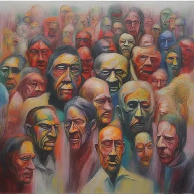 The artist created a stunning painting depicting the complexities of antidisestablishmentarianism in society.
