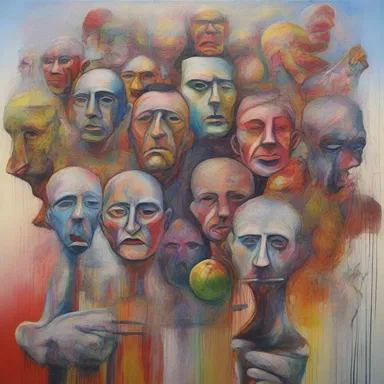 The artist created a stunning painting depicting the complexities of antidisestablishmentarianism in society.