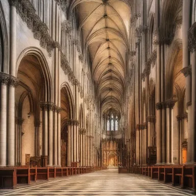 The grand architecture of the cathedral reflected the influence of antidisestablishmentarianism during that era.