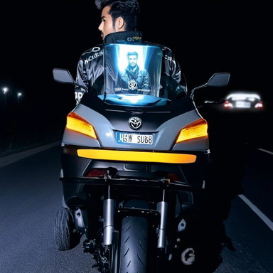 Night Rider: A Thrilling Adventure on Two Wheels