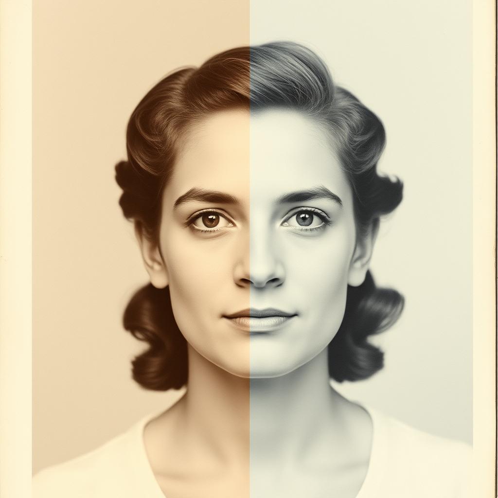 A high-quality digital transformation of the user's old photograph into a modern passport size photo