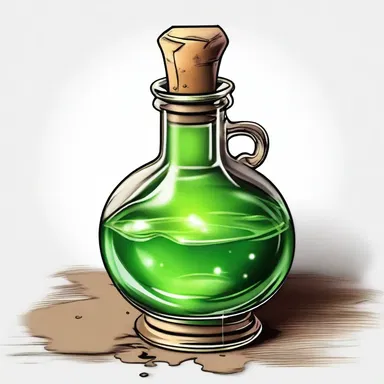 The magical potion acted as an antiknocking agent in the fantasy world, enhancing the powers of the wizards' spells.