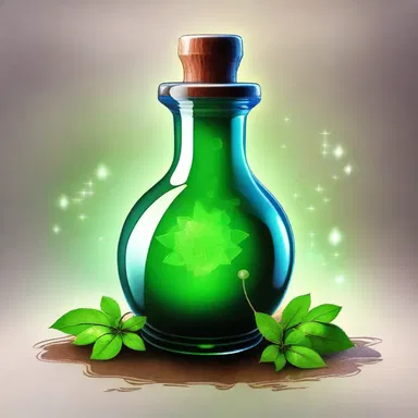 The magical potion acted as an antiknocking agent in the fantasy world, enhancing the powers of the wizards' spells.