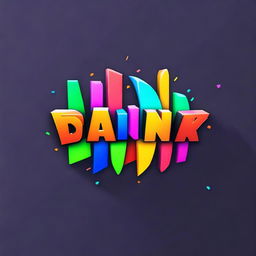 A captivating and vibrant video game logo for 'DANIX', where the 'I' is styled as 'ı'. Incorporate design elements associated with Roblox to establish its connection to the game platform.