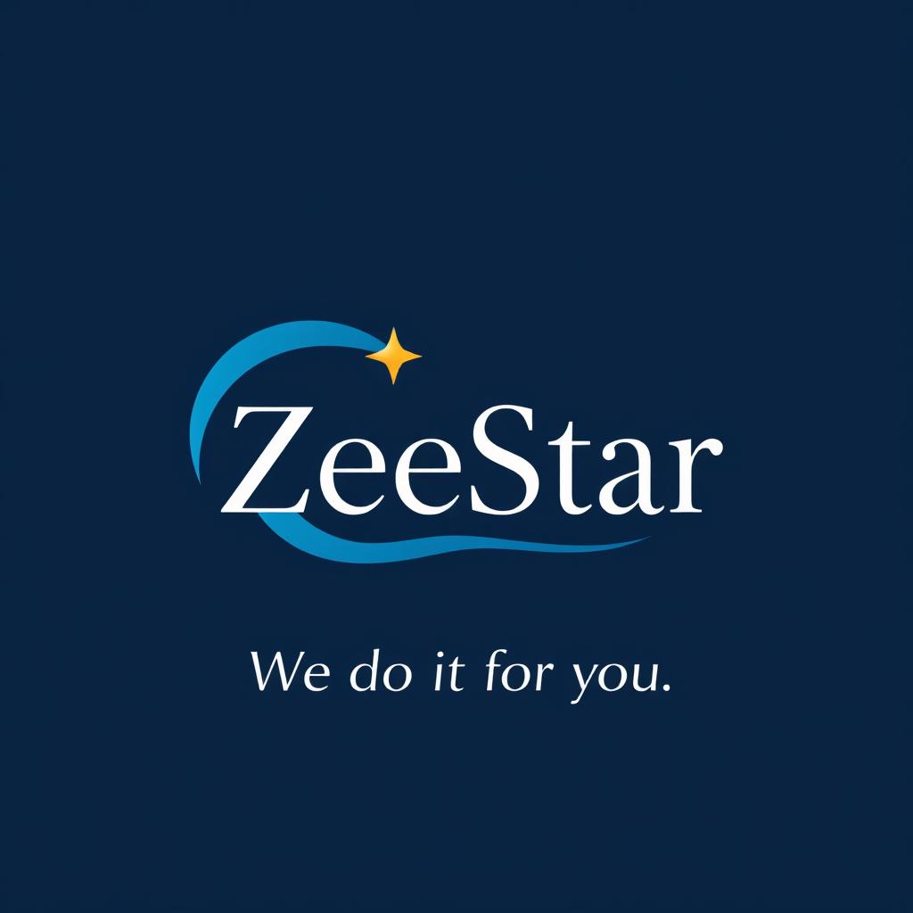 A simple and elegant wave shape resembling the letter 'c', featuring a small star positioned above or within it