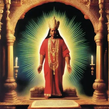 The antinode of the spiritual ritual was believed to be the gateway to divine energy.
