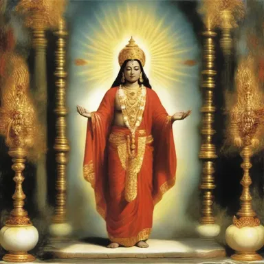 The antinode of the spiritual ritual was believed to be the gateway to divine energy.