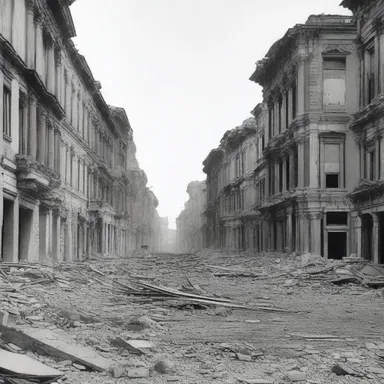 The antinode of the earthquake marked the beginning of a devastating historical event that changed the course of the city's development.