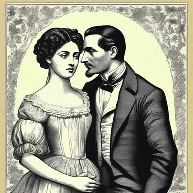 The antinomian romantic novel explored the passionate love affair between two individuals who rejected societal norms.