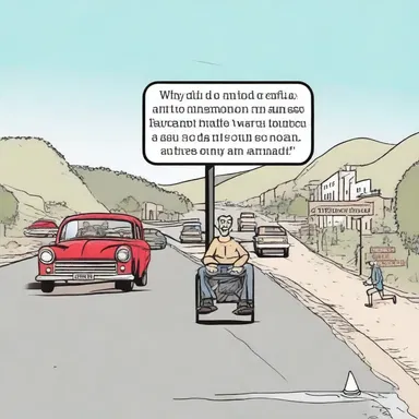 joke": "Why did the antinomian refuse to follow traffic laws? Because they believed in antinomianism... even on the road!