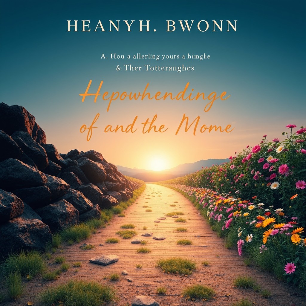 A visually striking book cover that symbolizes the journey of healing and understanding between a teenage daughter and her mother