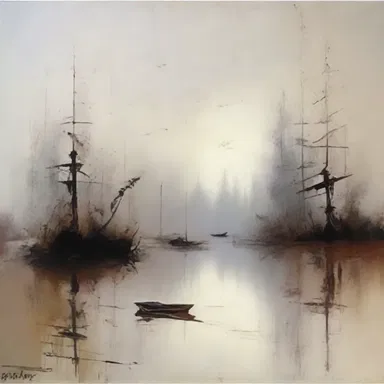 In art, the artist used two antiparallel brush strokes to create a sense of tension and balance in the painting.