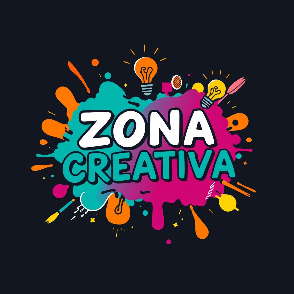 An innovative and dynamic logo design representing creativity, inspiration, and originality