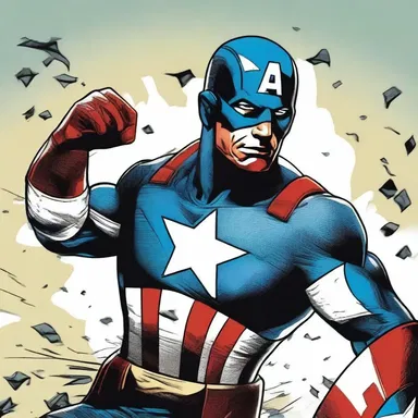 In the world of comics, the superhero Captain America is often depicted as a symbol of antiquity, representing a bygone era of heroism and patriotism.